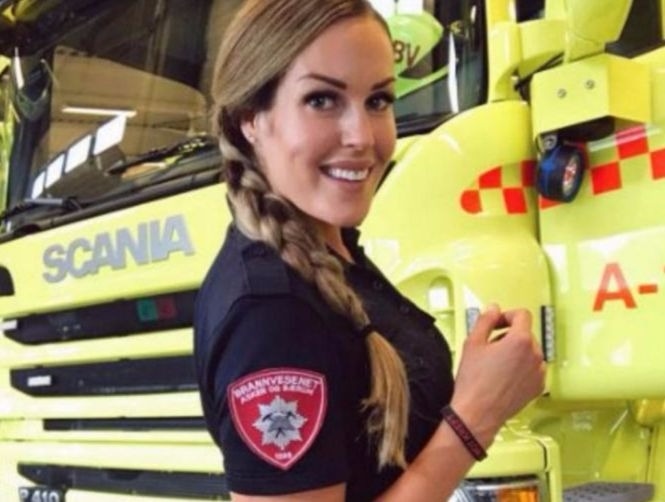 This Female Fire-Fighter Is Going Viral