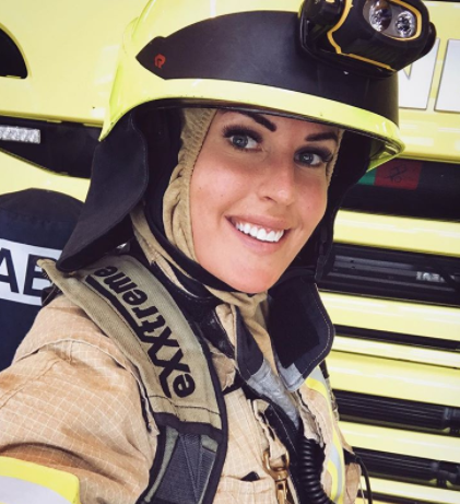 This Female Fire-Fighter Is Going Viral