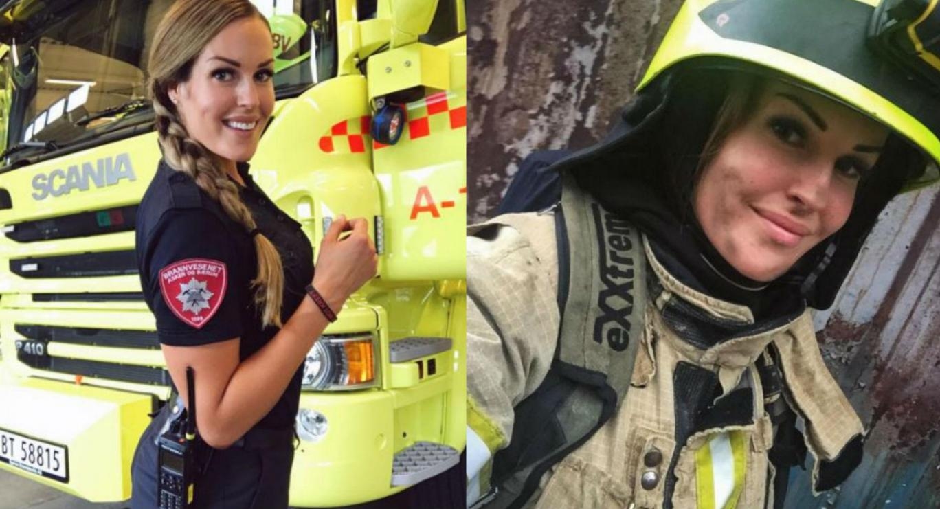 This Female Fire-Fighter Is Going Viral