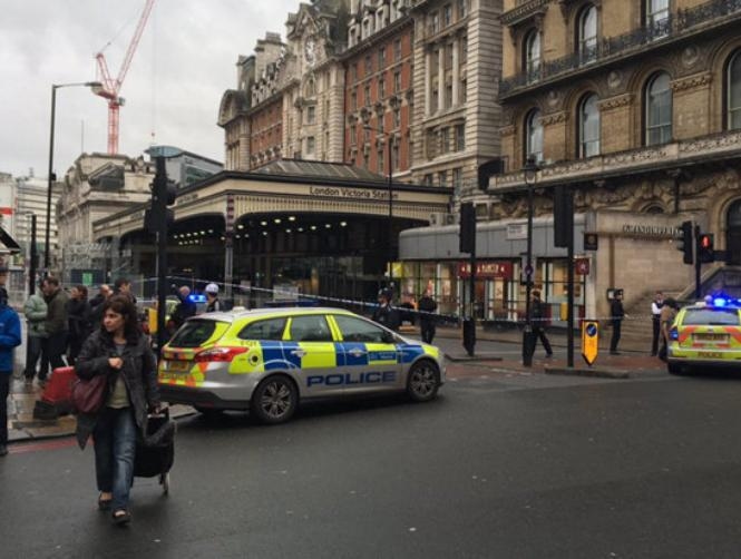 London station evacuated briefly after small explosion caused by e