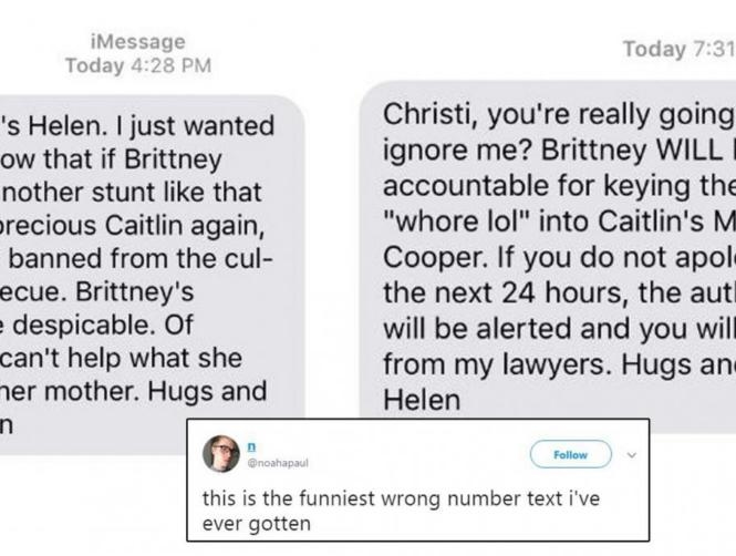 Photos: This Is the Most Hilarious Wrong Number Mistake Ever