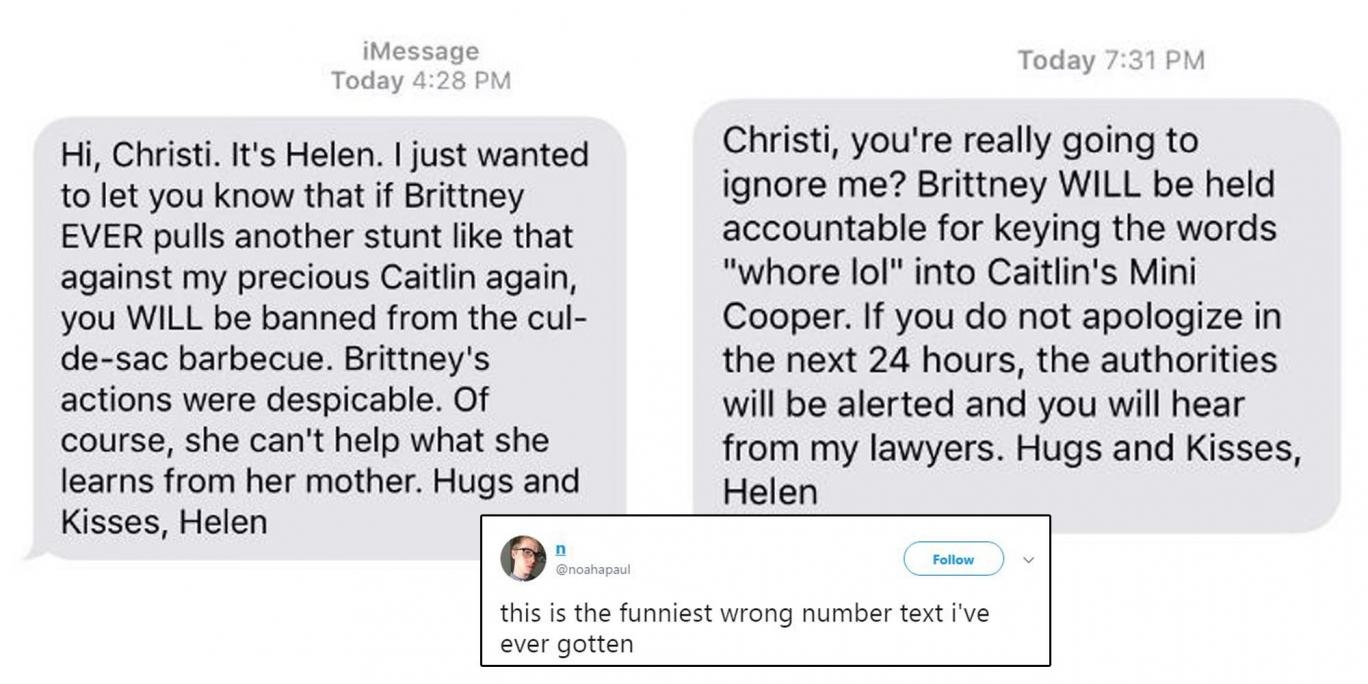 Photos: This Is the Most Hilarious Wrong Number Mistake Ever