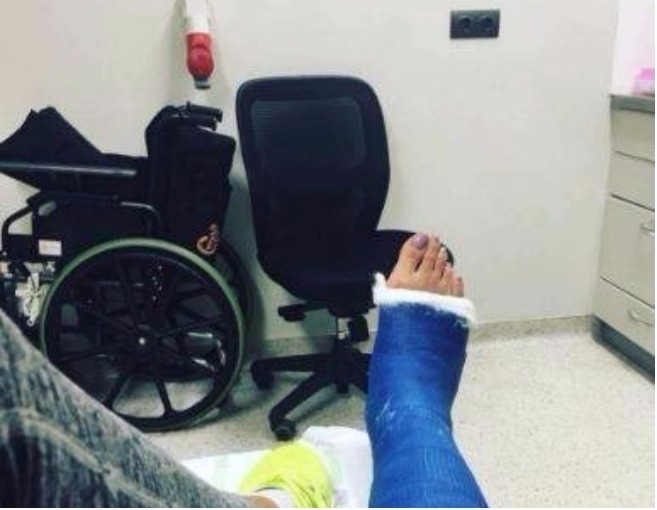 بالصورة: غادة في المستشفى... والسبب؟