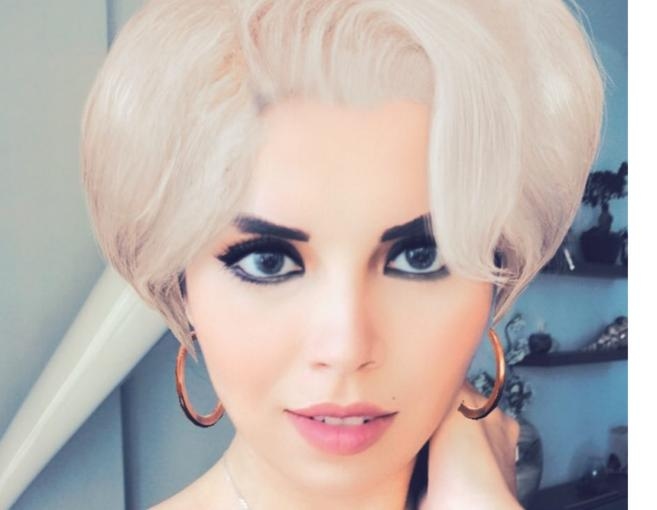 بالصورة: زوجة باسم ياخور تتحوّل إلى مارلين مونرو