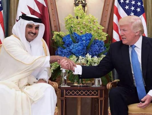 ترامب التقى أمير قطر: الأزمة ستحلّ سريعاً جداً