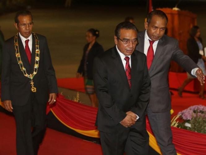 East Timor president swears in first minority government