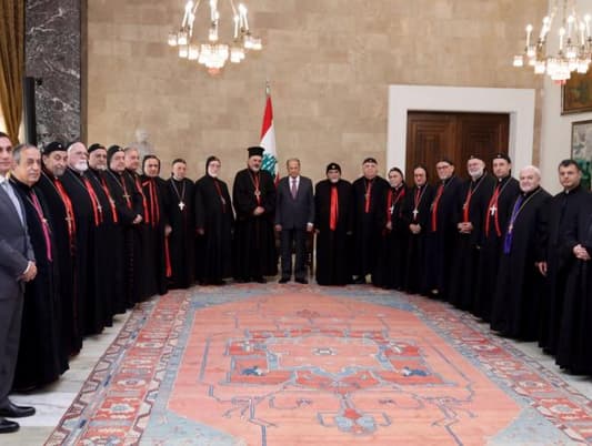 Aoun meets Syriac Catholic Patriarch