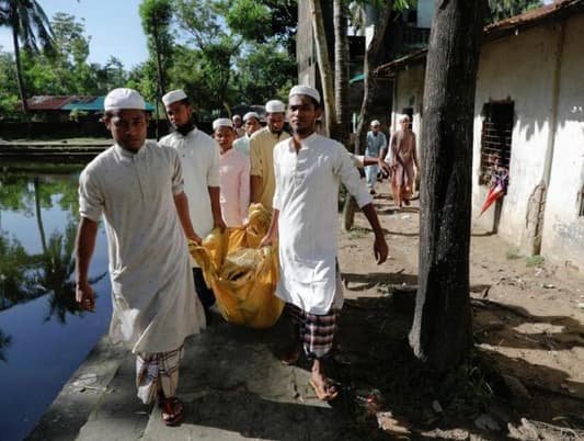 Rohingya refugee boat capsizes on way to Bangladesh, 12 dead: police