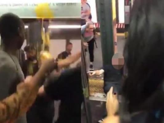 Racist Thrown off New York Subway and Covered in Hot Soup