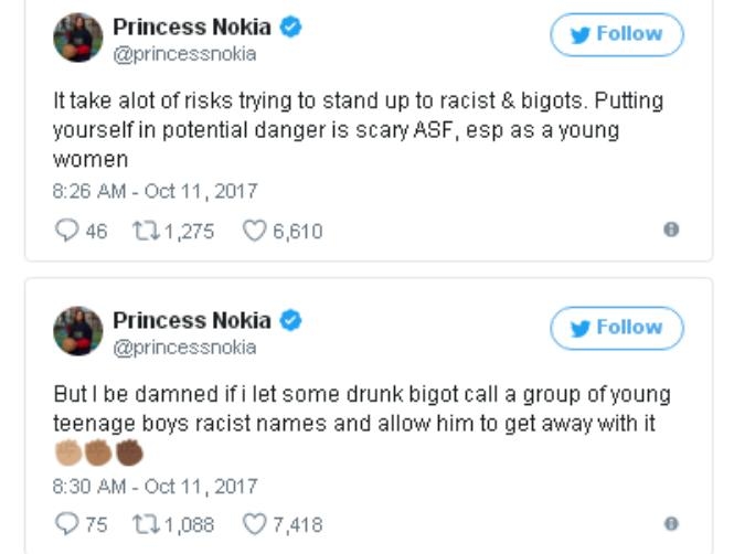 Racist Thrown off New York Subway and Covered in Hot Soup