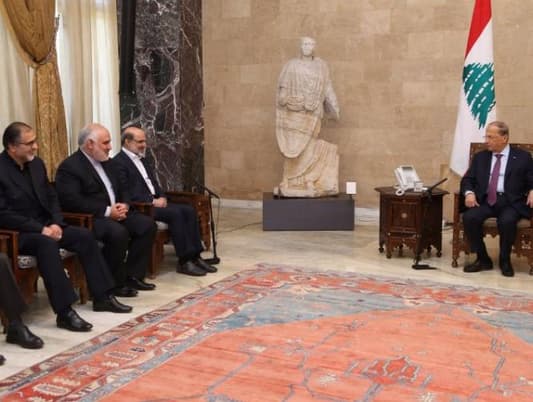 Aoun welcomes Director of Iran's radio and television