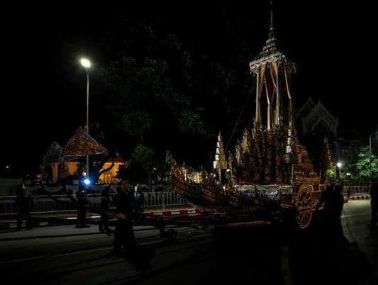 Thailand rehearses lavish $90 million funeral for late king