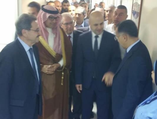 Hasbani receives Saudi donation for govt. Tripoli hospital: Building solid society and economy begins with sound health