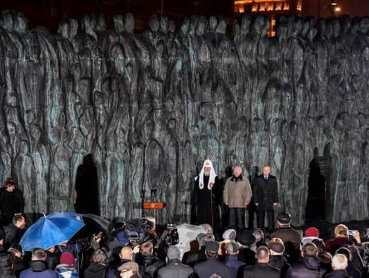 Putin opens monument to Stalin's victims, dissidents cry foul