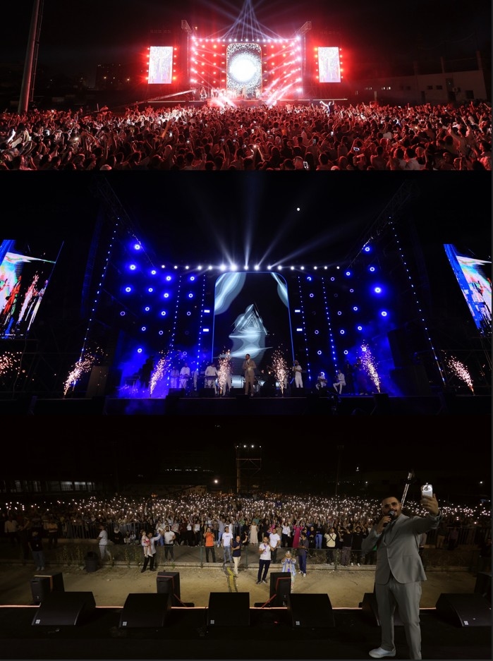 رامي عياش يشعل حفل تخرج جامعة "فاروس" بحضور جماهيري ضخم في الإسكندرية