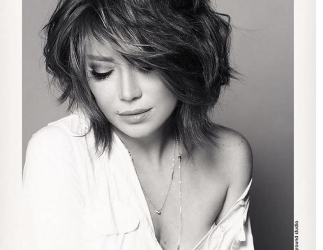 بالصورة: سلافة معمار مثيرة في جلسة تصويرها الأخيرة