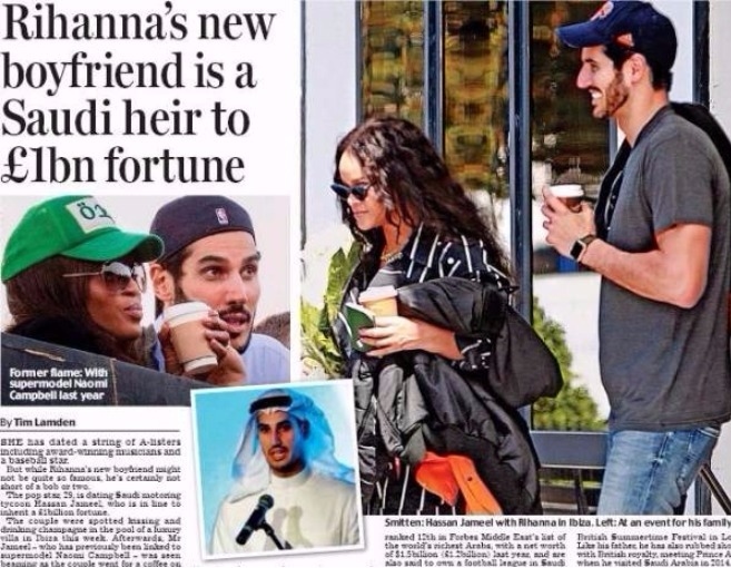 ريهانا وحبيبها السعودي: زواج وإنجاب وأكثر