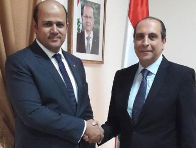موفد رئاسي مصري زار السفارة اللبنانية في القاهرة 