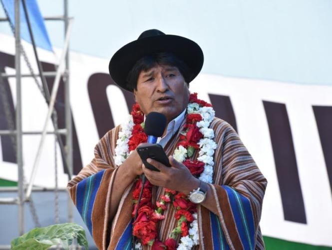 Bolivia's Morales says will seek re-election