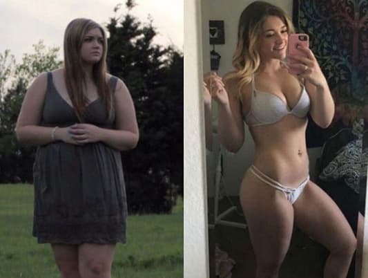 Bullied Woman Loses Third of Body Weight to Become Fitness Model