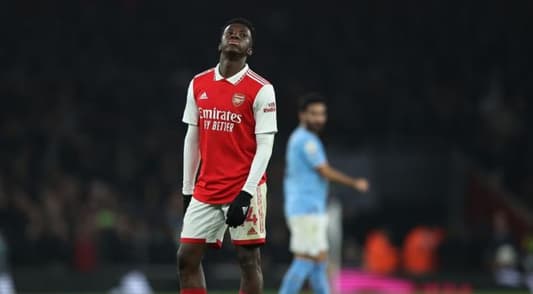 Arsenal's Nketiah weeks away from injury return, Arteta says