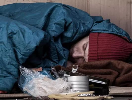 How to Help a Homeless Person You See Sleeping Rough in the Cold