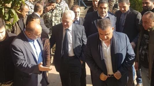 ابراهيم: الهدف من فتح معبر القاع إعادة التواصل بين بعلبك الهرمل وحمص
