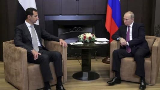 Putin Tells Assad Russia Will Help Defend Syrian Sovereignty