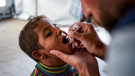 UN continues polio vaccination campaign in southern Gaza