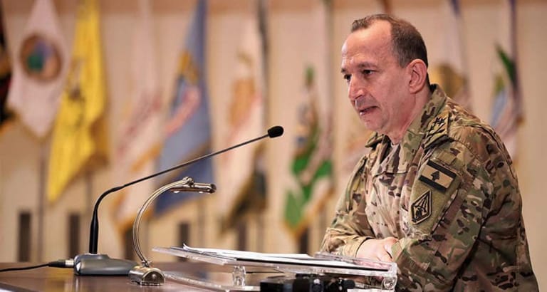 قائد الجيش: إسرائيل العدو الأوّل للبنان