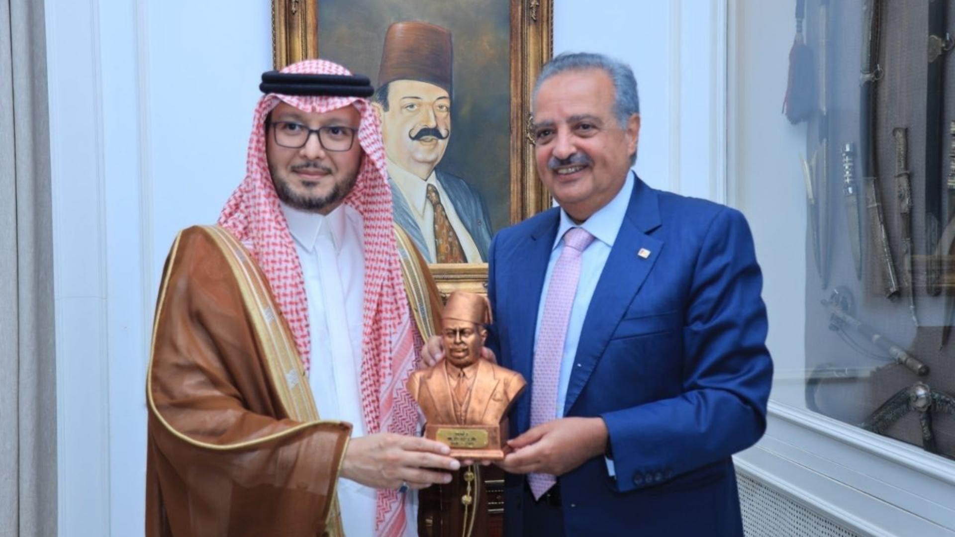 أرسلان استقبل السفير البخاري في زيارة وداعية