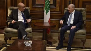 Berri discusses presidential election, post-ceasefire developments with French envoy