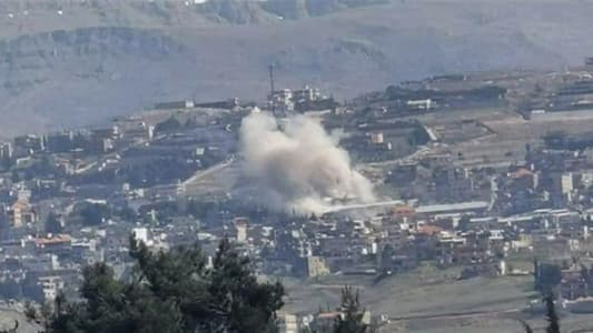 NNA: A second airstrike targeted the outskirts of the town of Nabi Chit