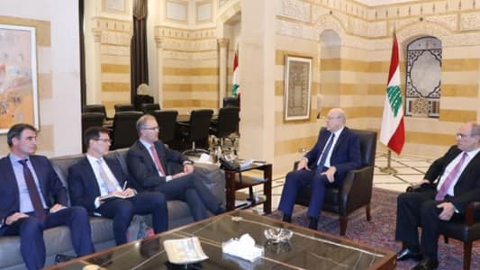 Mikati meets with IMF delegation