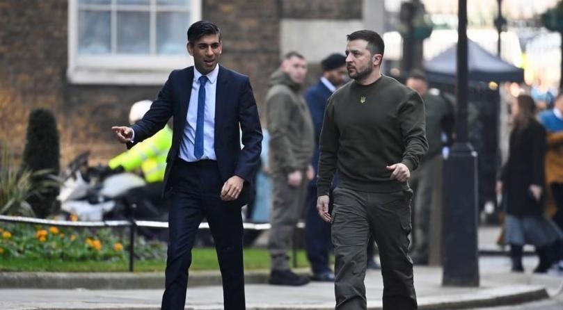 With Zelenskiy in Britain, UK pledges long-range attack drones for Ukraine