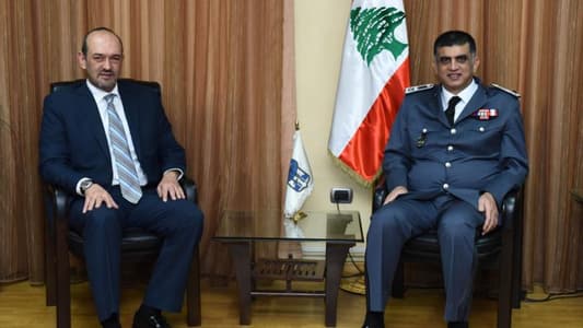 عثمان استقبل سفير لبنان في تركيا