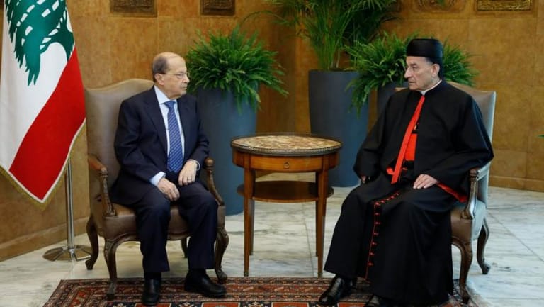 البطريرك الراعي في قصر بعبدا