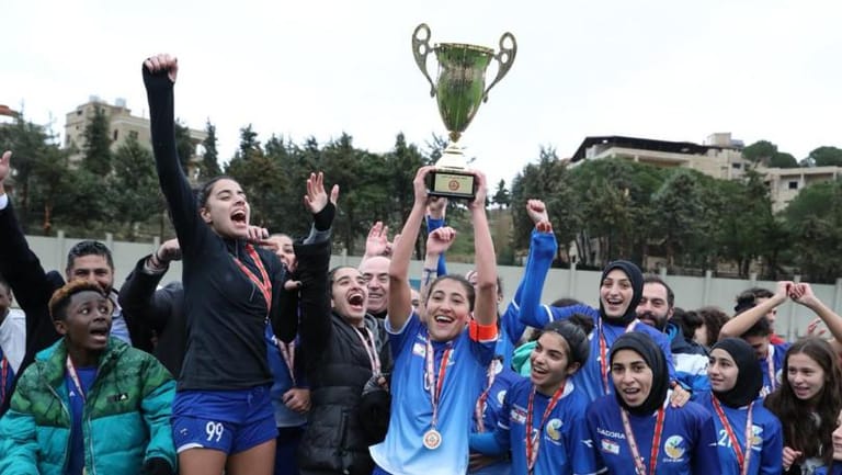 زوق مصبح يحتفظ بكأس لبنان للسيدات