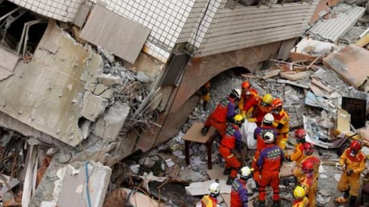 Quake-hit Taiwan city winds down rescue efforts, five still missing