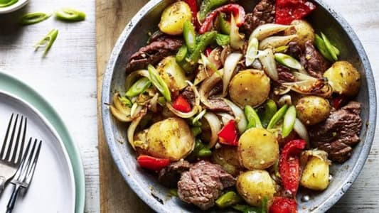 How To Make Chinese Pepper Steak and Potato Stir Fry