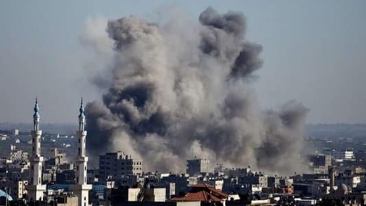 الجيش الاسرائيلي يقصف غزة