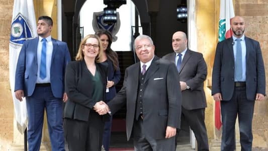 British Home Secretary visits Machnouk, confirms support for Lebanon stability
