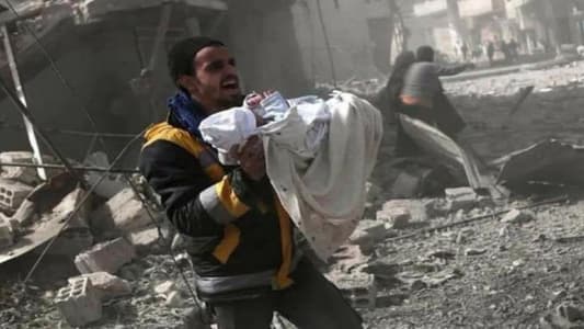 المرصد السوري: مقتل أكثر من 600 مدني في هجوم النظام السوري على الغوطة الشرقية منذ 18 شباط