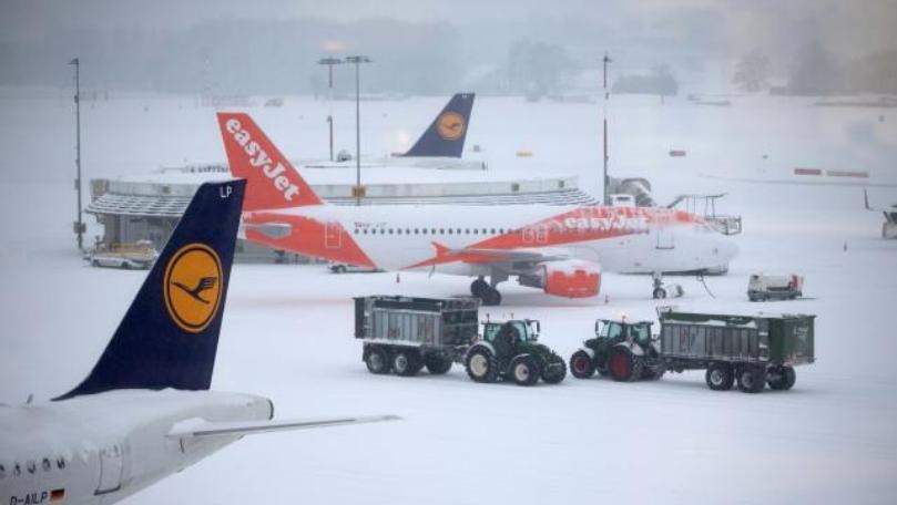 Geneva airport closed by icy 'beast from the east'