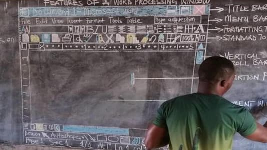Man Teaches Computing Without Using Any Computers in Ghana