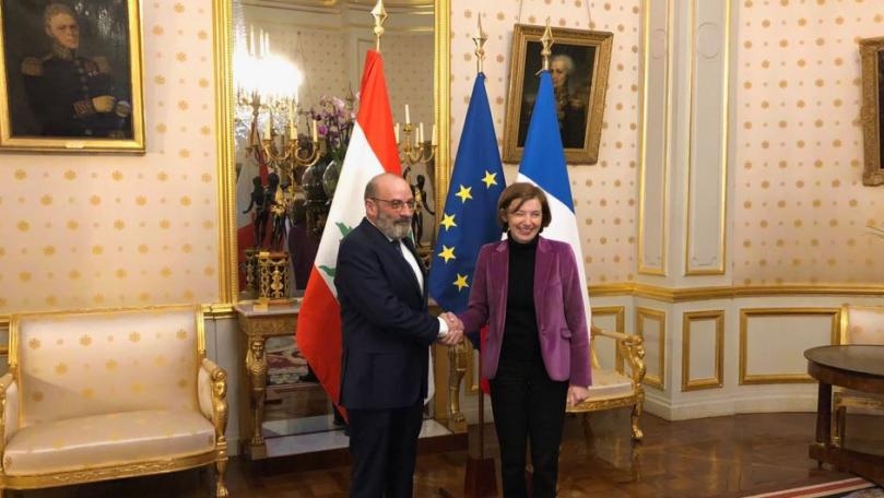 Sarraf arrives in Paris on preparatory visit for Rome II conference