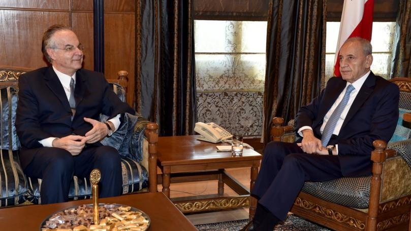 بري التقى عدوان ورئيس وزراء ارمينيا ووفداً قضائياً