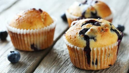 Blueberry Muffins Contain Your Daily Sugar Allowance