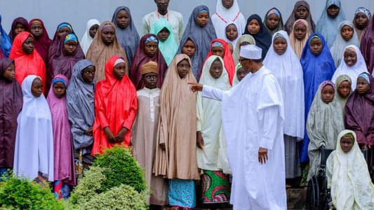 Nigeria's Buhari meets released Dapchi schoolgirls