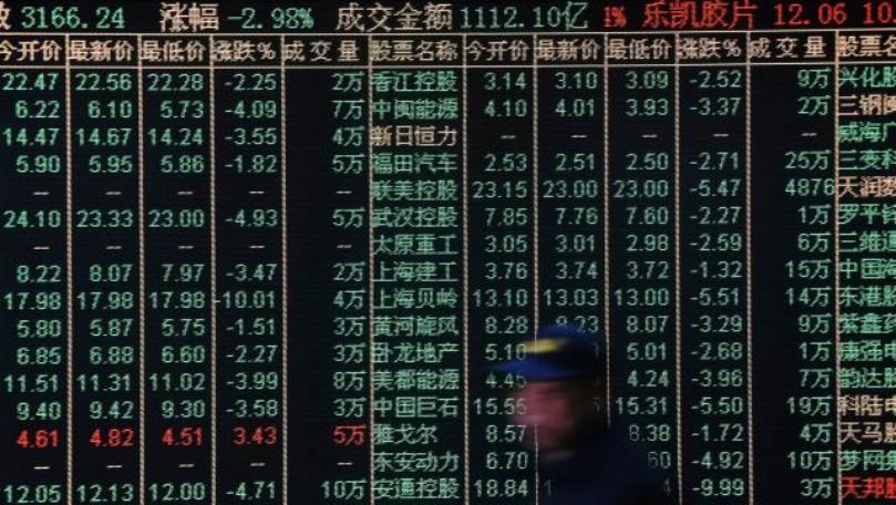 Stocks tumble, bonds and yen gain as trade war fears drive rush to safety